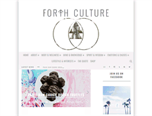 Tablet Screenshot of forthculture.com